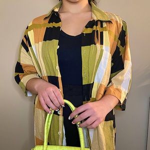 TRUST Vintage button down top